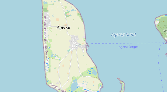 Área para autocaravana en la tarjeta