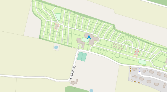 Stellplatz auf Satellitenbild