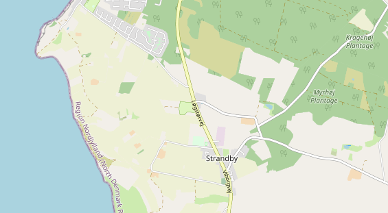 Aire camping-car sur la carte