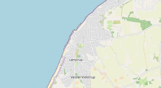 Area di sosta per camper sulla carta