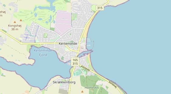 Área para autocaravana en la tarjeta