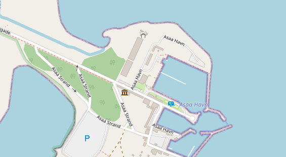 Stellplatz auf Satellitenbild