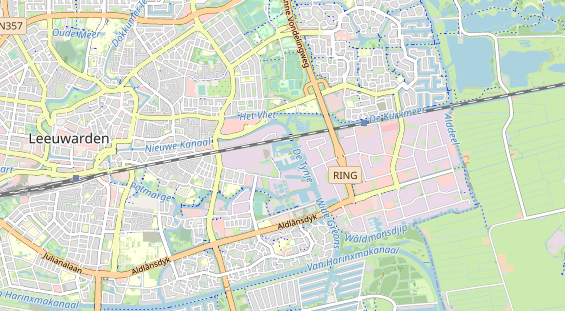 Aire camping-car sur la carte