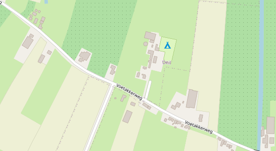 Stellplatz auf Satellitenbild