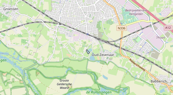 Área para autocaravana en la tarjeta