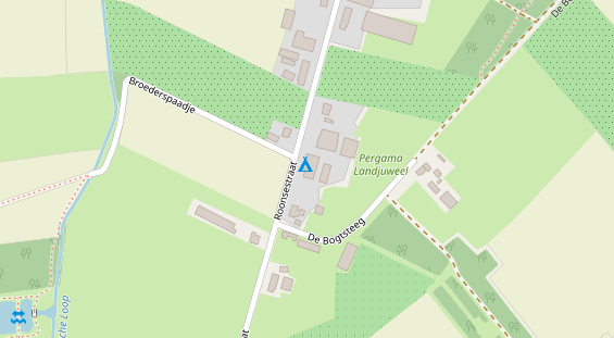 Stellplatz auf Satellitenbild