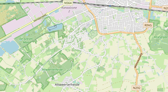 Área para autocaravana en la tarjeta