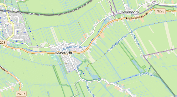 Area di sosta per camper sulla carta