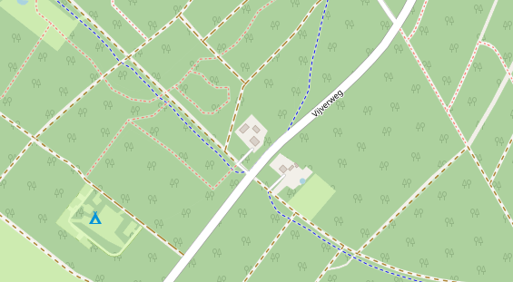 Stellplatz auf Satellitenbild