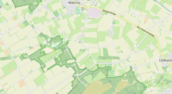 Aire camping-car sur la carte