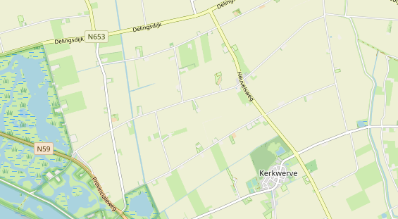 Área para autocaravana en la tarjeta