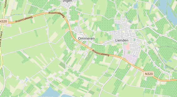 Área para autocaravana en la tarjeta