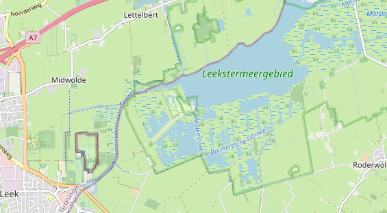 Camperplaats op kaart