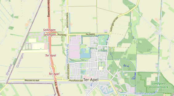 Área para autocaravana en la tarjeta