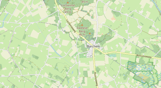 Área para autocaravana en la tarjeta