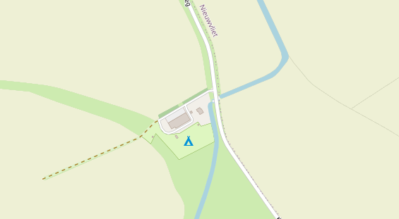 Stellplatz auf Satellitenbild