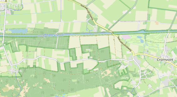 Aire camping-car sur la carte