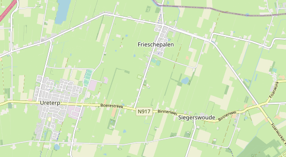 Area di sosta per camper sulla carta