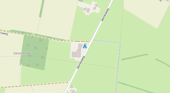 Stellplatz auf Satellitenbild