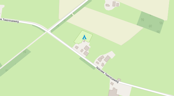 Stellplatz auf Satellitenbild