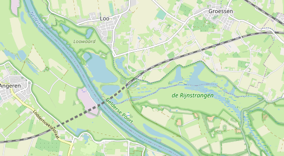 Aire camping-car sur la carte