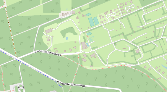 Stellplatz auf Satellitenbild