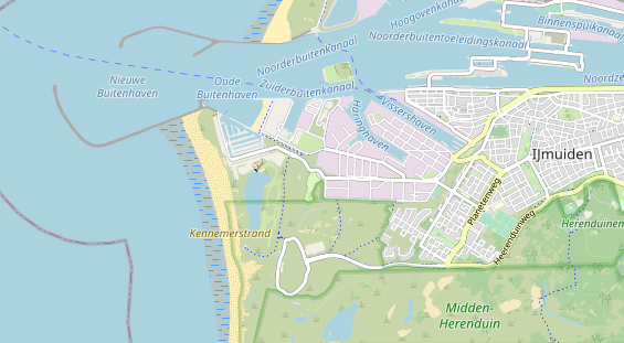 Area di sosta per camper sulla carta