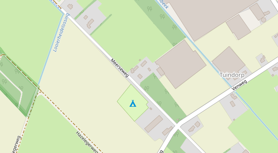 Stellplatz auf Satellitenbild