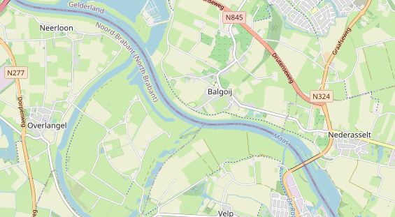 Aire camping-car sur la carte