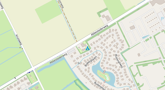 Stellplatz auf Satellitenbild