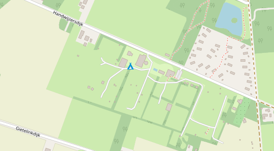 Stellplatz auf Satellitenbild