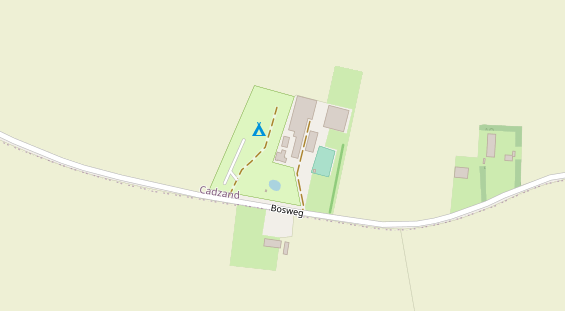 Stellplatz auf Satellitenbild