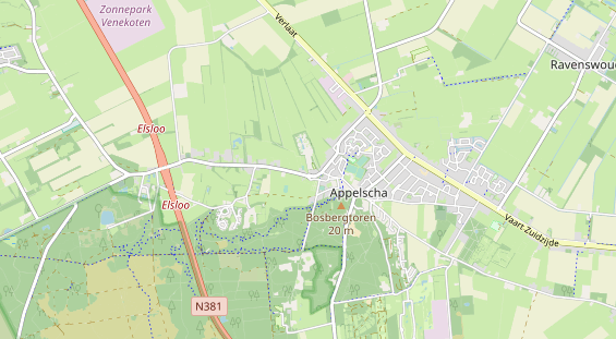 Stellplatz auf Karte