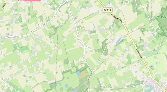 Aire camping-car sur la carte