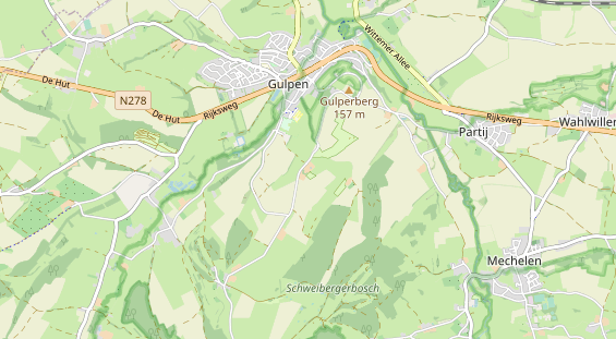 Área para autocaravana en la tarjeta