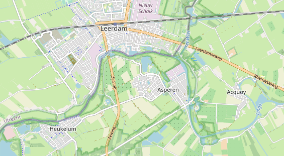 Aire camping-car sur la carte