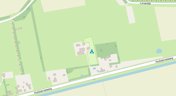 Stellplatz auf Satellitenbild