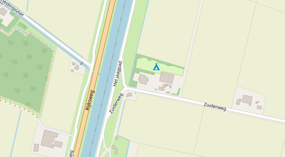 Stellplatz auf Satellitenbild