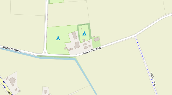 Stellplatz auf Satellitenbild