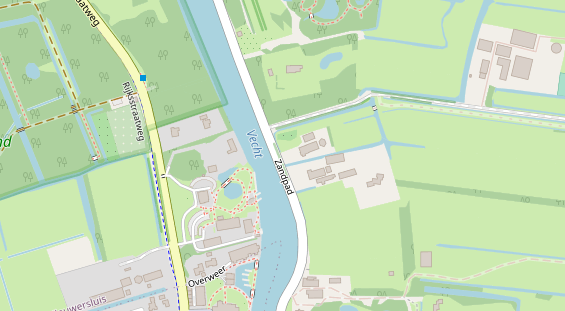 Stellplatz auf Satellitenbild