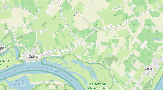 Aire camping-car sur la carte