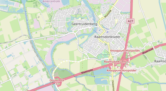 Área para autocaravana en la tarjeta