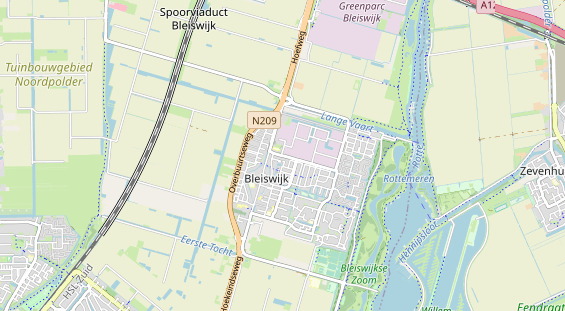 Aire camping-car sur la carte