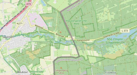 Stellplatz auf Karte