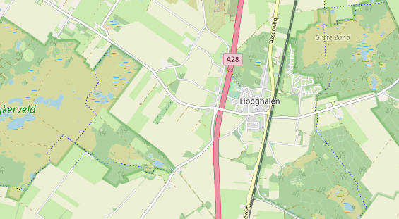 Camperplaats op kaart