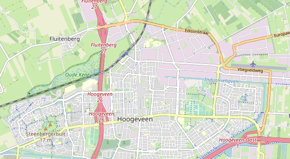 Aire camping-car sur la carte