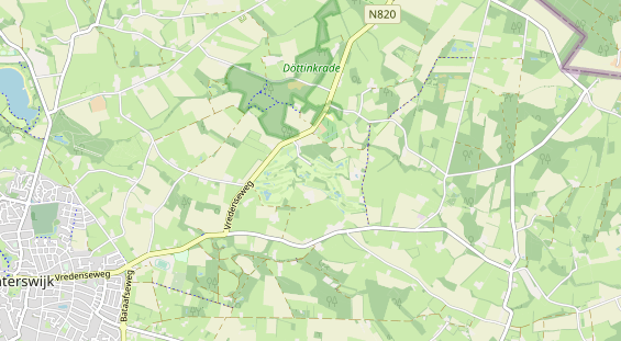 Aire camping-car sur la carte