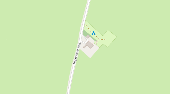 Stellplatz auf Satellitenbild