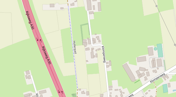 Stellplatz auf Satellitenbild