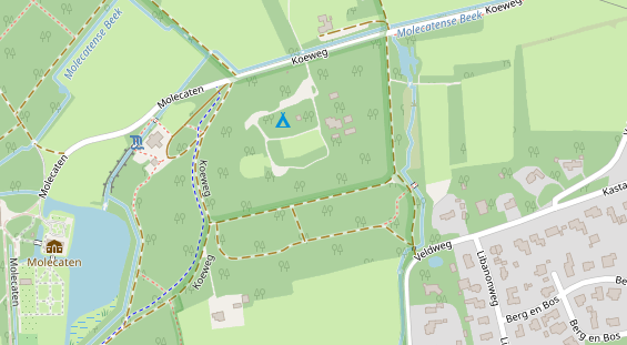 Stellplatz auf Satellitenbild